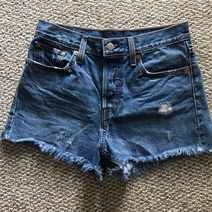 Levi’s High Waisted Shorts